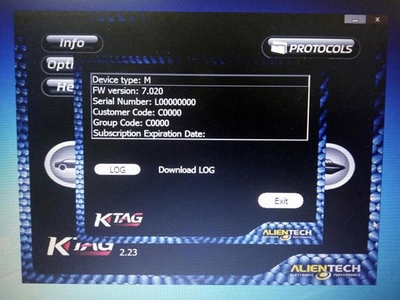 K-TAG V7.020 KTAG ECU Programmer Ksuite V2.23 Master Version wit
